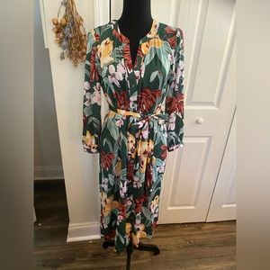 LOFT tropical dress